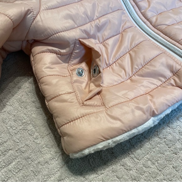 Michael Kors Faux-Fur-Lined Hooded Insulated Puffer Jacket Size 3T - Picture 4 of 14